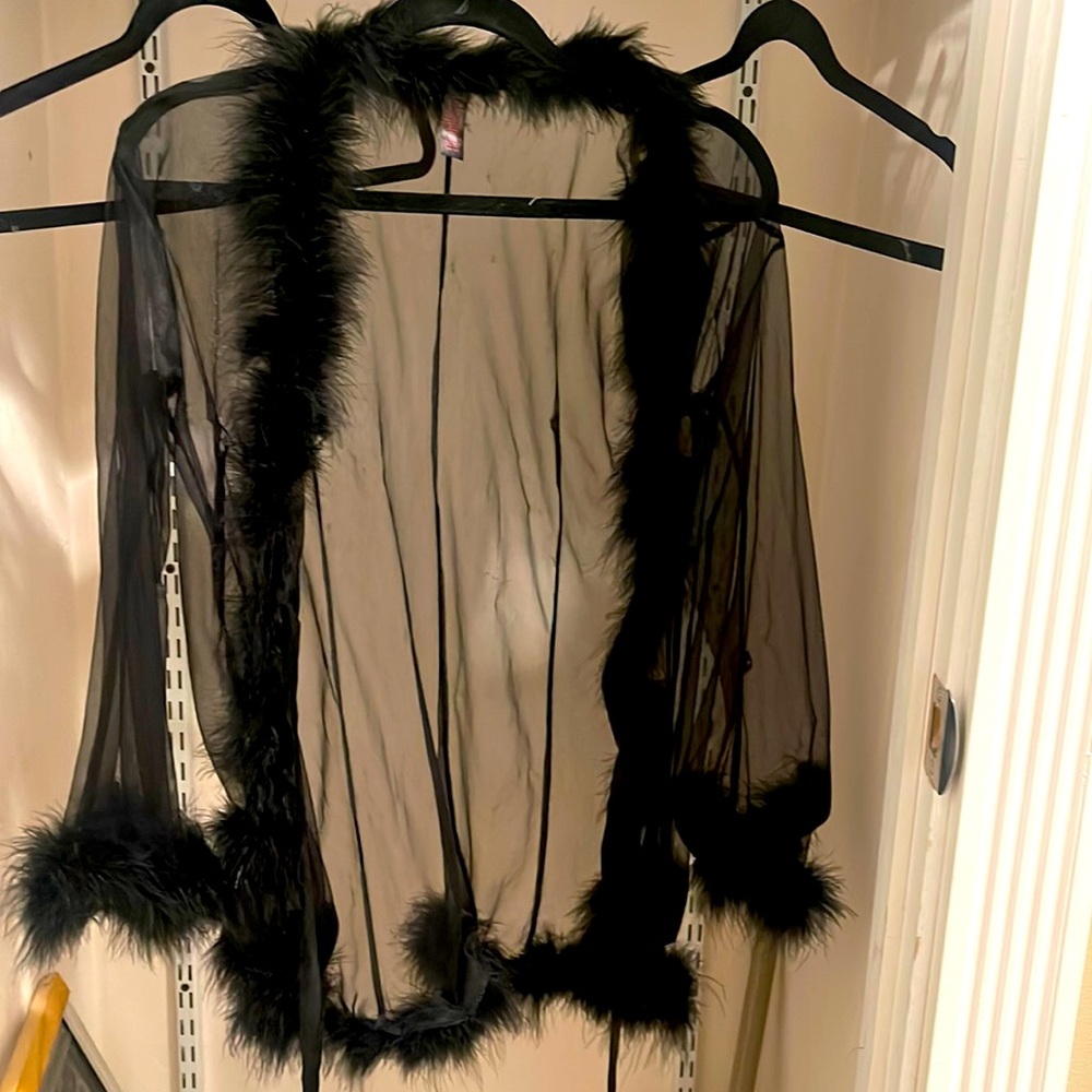 Feather robe